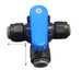 3- Way Ball Valve for 1/2" Polypropylene O.D tubing. SMC part#6403390 SMC 3-Way Ball Valve SMC 