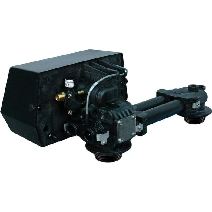 Fleck 9100 SXT On Demand Water Softener Valve and Manifold Only 910006-004 9100 Metered Dual | Softener Heads Fleck / Pentair 9100SXT with 16" Tube Assembly 