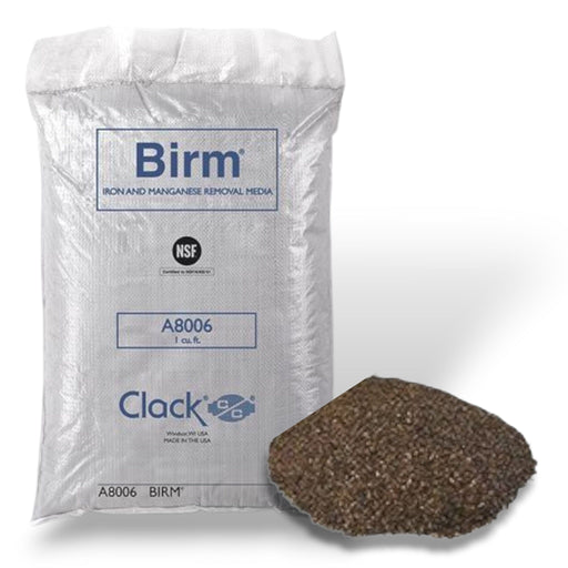 Birm® A8006 Filter Media – Iron & Manganese Removal for Water Filtration Systems Birm Removes| Iron |Manganese Clack 