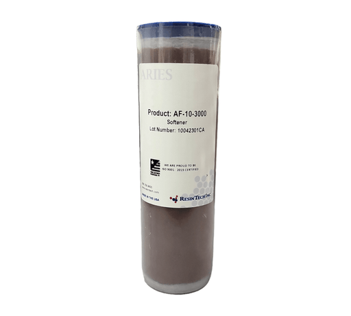 Aries 10" Water Softening Cartridge ( AF-10-3000 ) 2.5"x10" Clear WATER SOFTENING / 2.5" By 10" Aries 