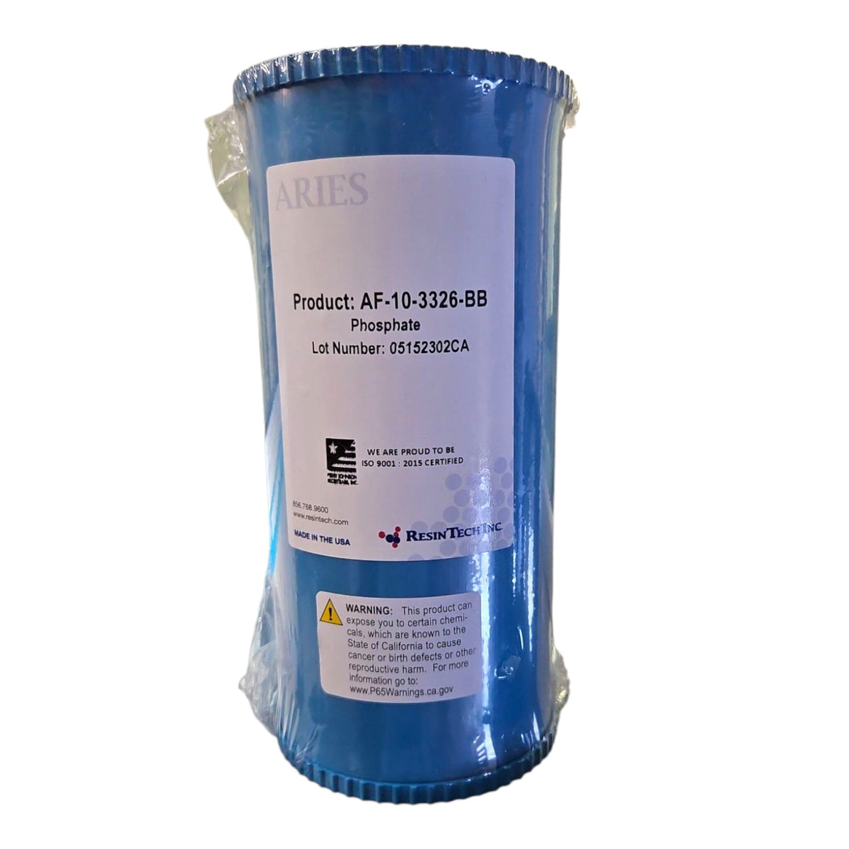 Aries 48oz ALL Phosphate Filter Cartridge ( AF-10-3326-BB ) Size 4.5