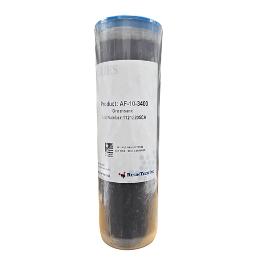 Aries Greensand Filter Cartridge ( AF-10-3400 ) Size 2.5"x10" Aries | Green Sand |Removes Iron, manganese| hydrogen sulfide Aries 