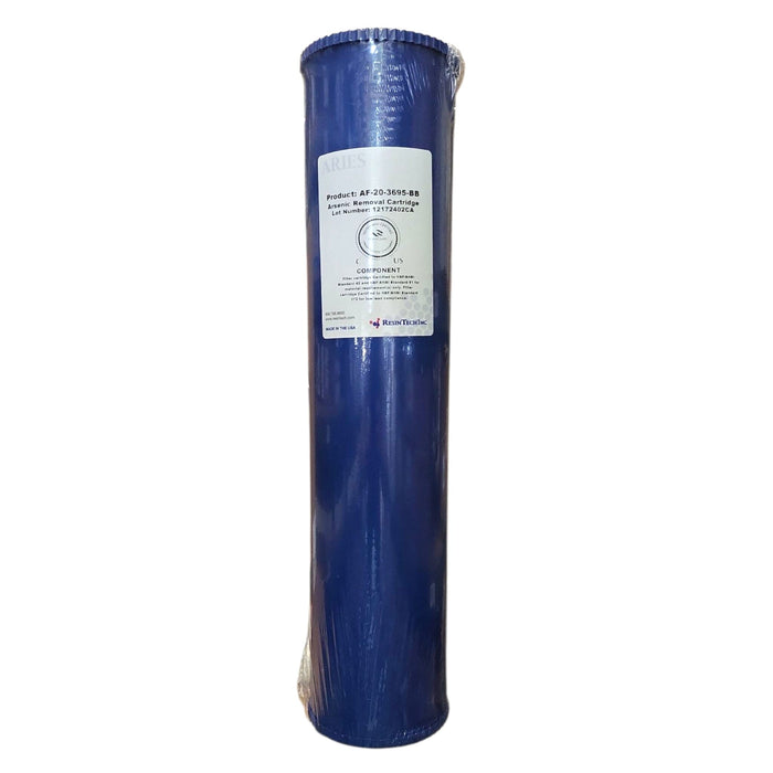Aries BB Arsenic Removal Filter Cartridge ( AF-20-3695-BB ) Size 4.5"x20" Aries 20"x4.5" Arsenic Reduction Water Filter Aries 