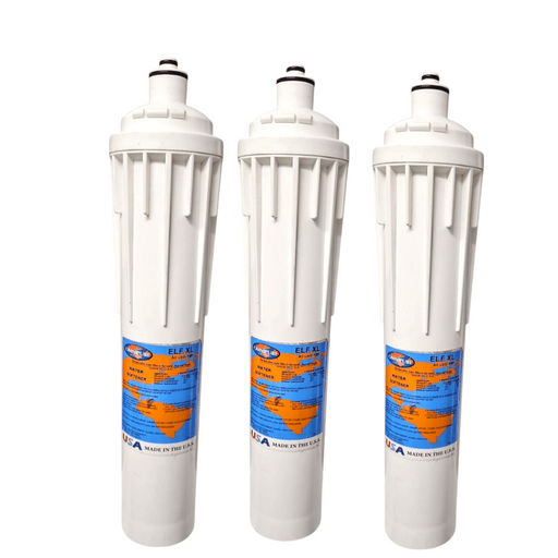 Omnipure ELF XL ALL UXC-8SF All Softening Resin Water Filter 15" (Everpure-Compatible) Water Softener|All UXC-8SF Omnipure 3 Pack 