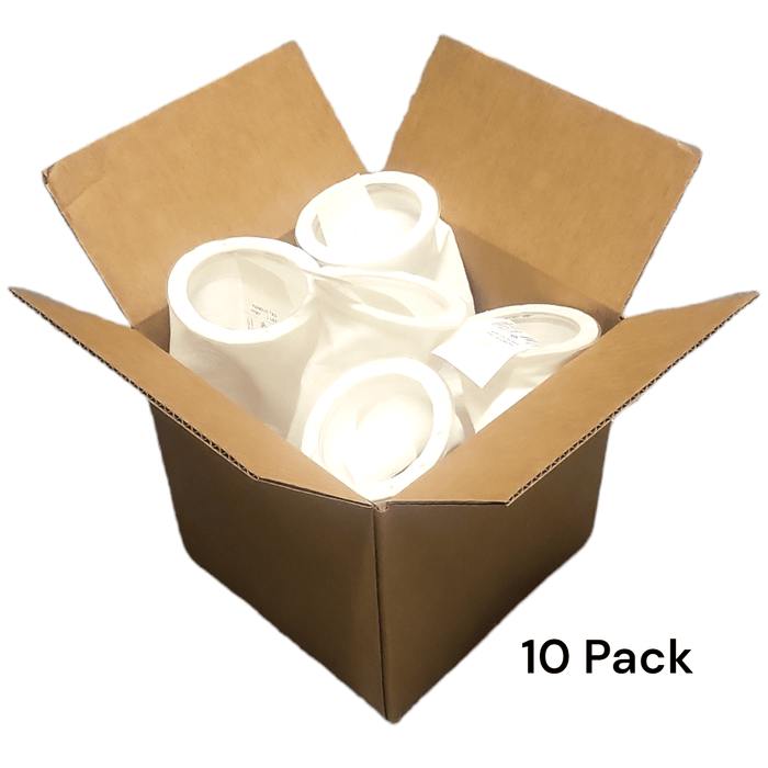 Pentek BP-410-25 / 155389-03 10" Bag Filter 25 Micron 10" BP Bag Filter Pentek By Pentair 10 Pack 