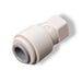 John Guest CI3210U7S Faucet Connector UNS - 5/16" x 7/16" UNS FAUCET CONNECTOR UNS Grey Acetal JOHN GUEST 