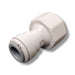 John Guest CI321214S Female Faucet Connector - 3/8" x 1/2" BSPT FAUCET CONNECTOR UNS Grey Acetal JOHN GUEST 1-PC 