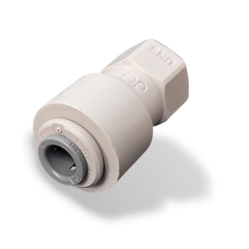 John Guest CI3212U7S Faucet Connector UNS - 3/8" x 7/16" UNS FAUCET CONNECTOR UNS Grey Acetal JOHN GUEST 1-PC