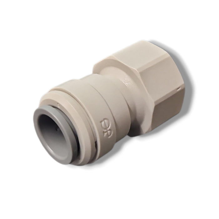 John Guest CM451214FS Female Adapter Metric- 12"mm x 1/2" BSP FEMALE CONNECTOR FEMALE Grey Acetal JOHN GUEST 1-PC 