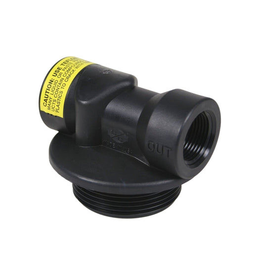 Clack D7171 890S Plastic In/Out Head, 3/4" Inlet, 13/16" Riser Clack In/Out Heads Clack 
