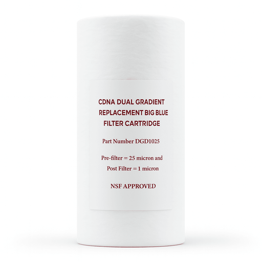 Whole House Water Filter Sediment Filter 10"x4.5" (DGD1025) DGD1025 Whole House Filter Sediment Pure Direct USA 1 Pack 