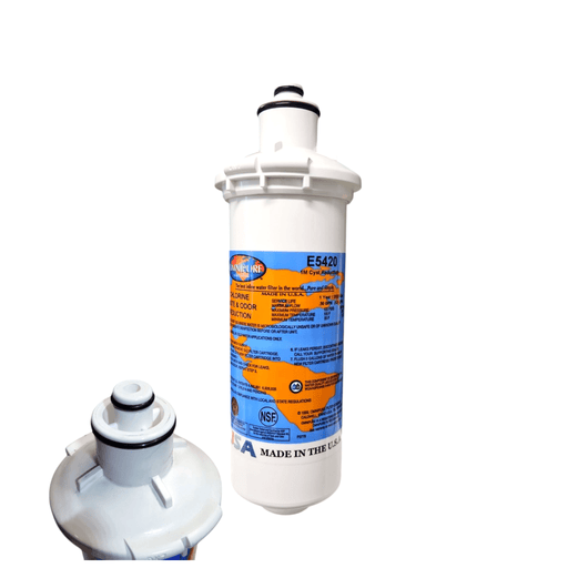 Omnipure E5420 Water Filter 8"x2.5" Diameter E-Series Carbon Block 1M E-Series|Carbon Filters|8"length Omnipure 1 Pack 