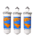 Omnipure E5428 Water Filter 8"x2.5" Diameter E-Series Carbon Block E-Series|Carbon Filters|8"length Omnipure 3 Pack 
