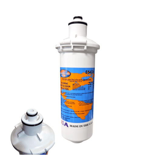 Omnipure E5433 Water Filter 8"x2.5" Diameter E-Series T33 GAC Carbon E-Series|Carbon Filters|8"length Omnipure 1 Pack 