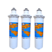 Omnipure E5505 10"x2.5" 5 Mic Carbon Block Water Filter E-Series Sediment Filter|Dirt Sand Reduction 10" Omnipure 3 Pack 
