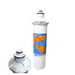 Omnipure E5515 SB Water Filter 10"x2.5" Diameter E-Series Carbon Block 1M E-Series|Carbon Filters|10"length Omnipure 1 Pack 