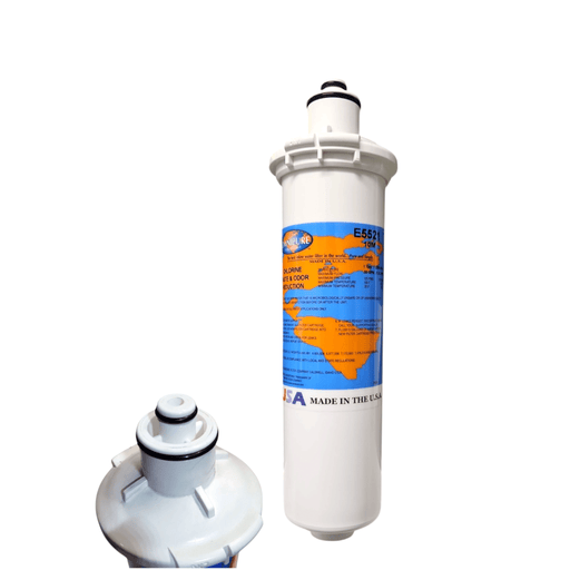 Omnipure E5521 10"x2.5" E-Series 10 Mic Carbon Block Filter Carbon| Chlorine Taste & Reduction 10" Omnipure 1 Pack 