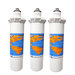 Omnipure E5540 SB Water Filter 10"x2.5" Diameter E-Series Carbon Block E-Series|Carbon Filters|10"length Omnipure 3 Pack 