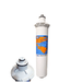Omnipure E5615 12"x2.5" E-Series 1 Mic Carbon Block With Lead and Cyst. Reduction Filter Carbon| Chlorine Taste & Reduction 12" Omnipure 1 Pack 