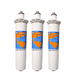 Omnipure E5615 12"x2.5" E-Series 1 Mic Carbon Block With Lead and Cyst. Reduction Filter Carbon| Chlorine Taste & Reduction 12" Omnipure 3 Pack 