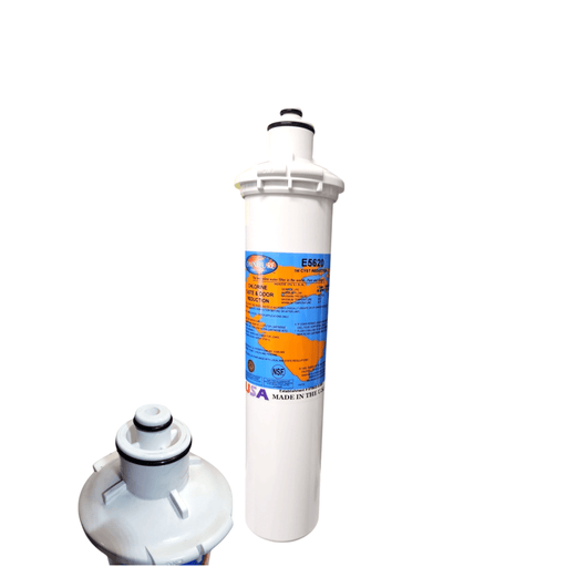 Omnipure E5620 12"x2.5" E-Series 1 Mic Carbon Block Filter Carbon + Phosphate|Chlorine & Scale Inhibitor 12" Omnipure 1 Pack