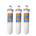 Omnipure E5621 12"x2.5" E-Series 10 Mic Carbon Block Filter Carbon| Chlorine Taste & Reduction 12" Omnipure 3 Pack 