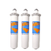 Omnipure E5633 12"x2.5" E-Series T33 Acid Washed GAC Carbon Filter Carbon| Chlorine Taste & Reduction 12" Omnipure 3 Pack 