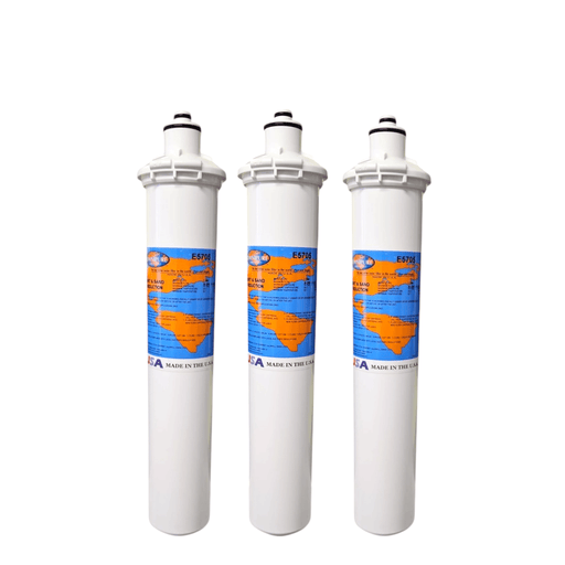 Omnipure E5705 14"x2.5" 5 Mic E-Series Sediment Water Filter Sediment Filter|Dirt Sand Reduction 14" Omnipure 3 Pack 