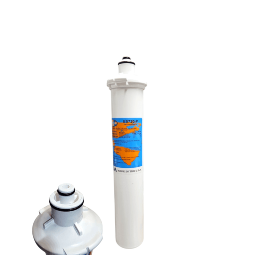 Omnipure E5720-P 14"x2.5" E-Series 1 Mic Carbon Block 4oz Phosphate Filter Carbon + Phosphate|Chlorine & Scale Inhibitor 14" Omnipure 1 Pack 