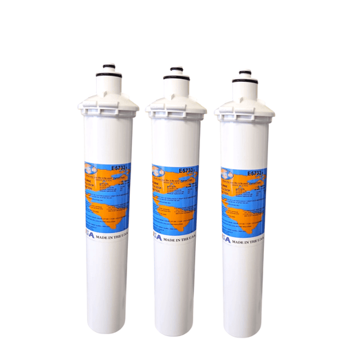 Omnipure E5733 14"x2.5" E-Series Carbon GAC T33 Acid Washed Filter Carbon| Chlorine Taste & Reduction 14" Omnipure 3 Pack