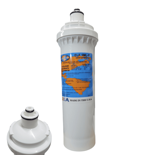 ELF 1ML-P Omnipure 4" x 12.5" 1 Mic Carbon Block Filter (Everpure-Compatible) ELF | Carbon| Chlorine Reduction Omnipure 1 Pack