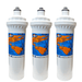 ELF 1ML Omnipure 4" x 12.5" 1 Mic Carbon Block Filter (Everpure-Compatible) ELF | Carbon| Chlorine Reduction Omnipure 3 Pack 