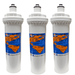 ELF 5M-P Omnipure 4" x 12.5" 5 Mic Carbon Block Filter (Everpure-Compatible) ELF | Carbon + Phosphate Omnipure 3 Pack 
