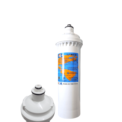 ELF 5M-P SB Omnipure 4" x 12.5" 5 Mic Carbon Block Filter (Everpure-Compatible) ELF | Carbon + Phosphate Omnipure 1 Pack