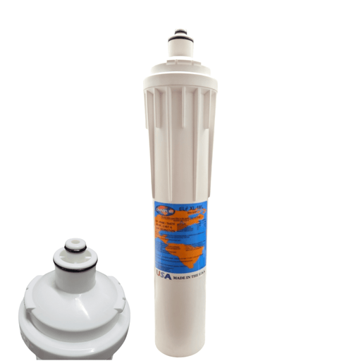 Omnipure ELF XL-1ML 1 Mic Carbon Block Water Filter 15" (Everpure-Compatible) Carbon+KDF|Chlorine Taste Reduction Omnipure 1 Pack 