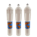 Omnipure ELF XL 1M-P 1 Mic Carbon Block Water Filter 15" (Everpure-Compatible) Carbon + Phosphate|Chlorine & Scale Inhibitor Omnipure 3 Pack 
