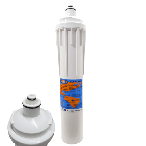 Omnipure ELF XL 5M-P 5 Mic Carbon Block Water Filter 15" (Everpure-Compatible) Carbon + Phosphate|Chlorine & Scale Inhibitor Omnipure 