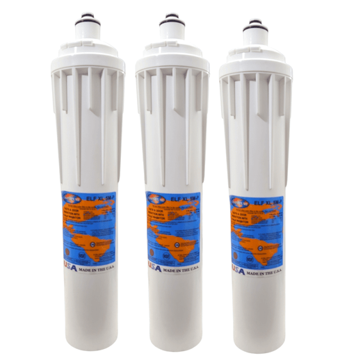 Omnipure ELF XL 5M-P 5 Mic Carbon Block Water Filter 15" (Everpure-Compatible) Carbon + Phosphate|Chlorine & Scale Inhibitor Omnipure 