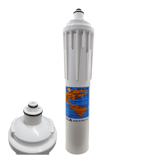 Omnipure ELF XL T-40 10 Mic Granular Carbon Filter GAC Water Filter 15" (Everpure-Compatible) Carbon| Chlorine Taste & Reduction Omnipure 1 Pack 