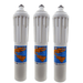 Omnipure ELF XL T-40 10 Mic Granular Carbon Filter GAC Water Filter 15" (Everpure-Compatible) Carbon| Chlorine Taste & Reduction Omnipure 3 Pack 