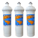 ELF-5M Omnipure 4" x 12.5" 5 Mic Carbon Block Filter (Everpure-Compatible) ELF | Carbon| Chlorine Reduction Omnipure 3 Pack 