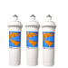 ELF T-40 Omnipure 4" x 12.5" 10 Mic Carbon Block Filter (Everpure-Compatible) ELF | Carbon| Chlorine Reduction Omnipure 3 Pack 