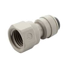 John Guest FemalePI4512F4S Adapter Flare - 3/8 x 1/4 Flare faucet connector JOHN GUEST