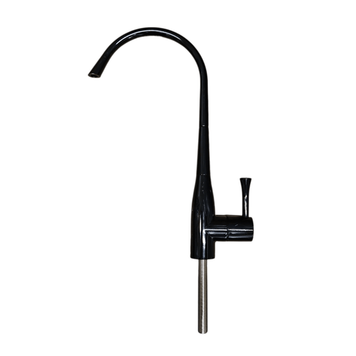 Puroflo FLR-668BB Filtered Water Faucet Finished Bright Black PuroFlo Designer Model-575 Non Air-Gap PureGen 