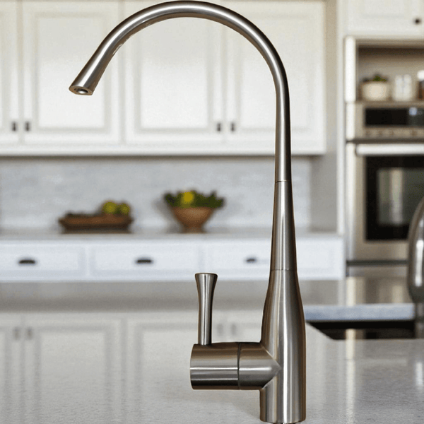 Puroflo FLR-668BN Filtered Water Faucet Finished Brushed Nickel PuroFlo Designer Model-575 Non Air-Gap PureGen 