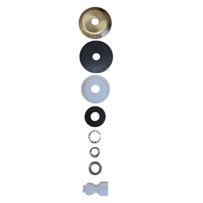 Puroflo FLR-668BSG Filtered Water Faucet Finished Brushed Gold PuroFlo Designer Model-575 Non Air-Gap PureGen 