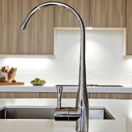 Puroflo FLR-668CP Filtered Water Faucet Finished Chrome Plated PuroFlo Designer Model-575 Non Air-Gap PureGen