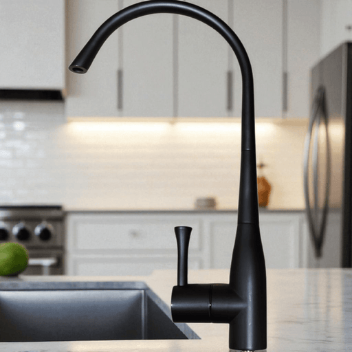 Puroflo FLR-668MB Filtered Water Faucet Finished Matte Black PuroFlo Designer Model-575 Non Air-Gap PureGen 