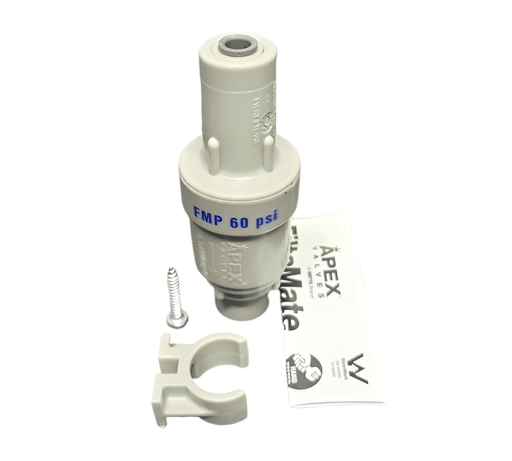 Apex (FMP60PSI) 60 PSI Filtamate Pressure Limiting Valve Filter Protection - 1/4" Quick Connect PRESSURE LIMITING VALVE 1/4" APEX By Watts