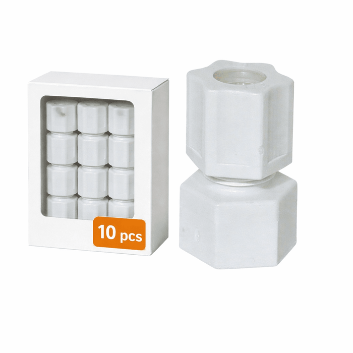 Jaco 25-8-8-N-O - Nylon Female Connector 1/2" OD Tube x 1/2" FPT (2588NO) Nylon Female Connectors Jaco 10-Pack 